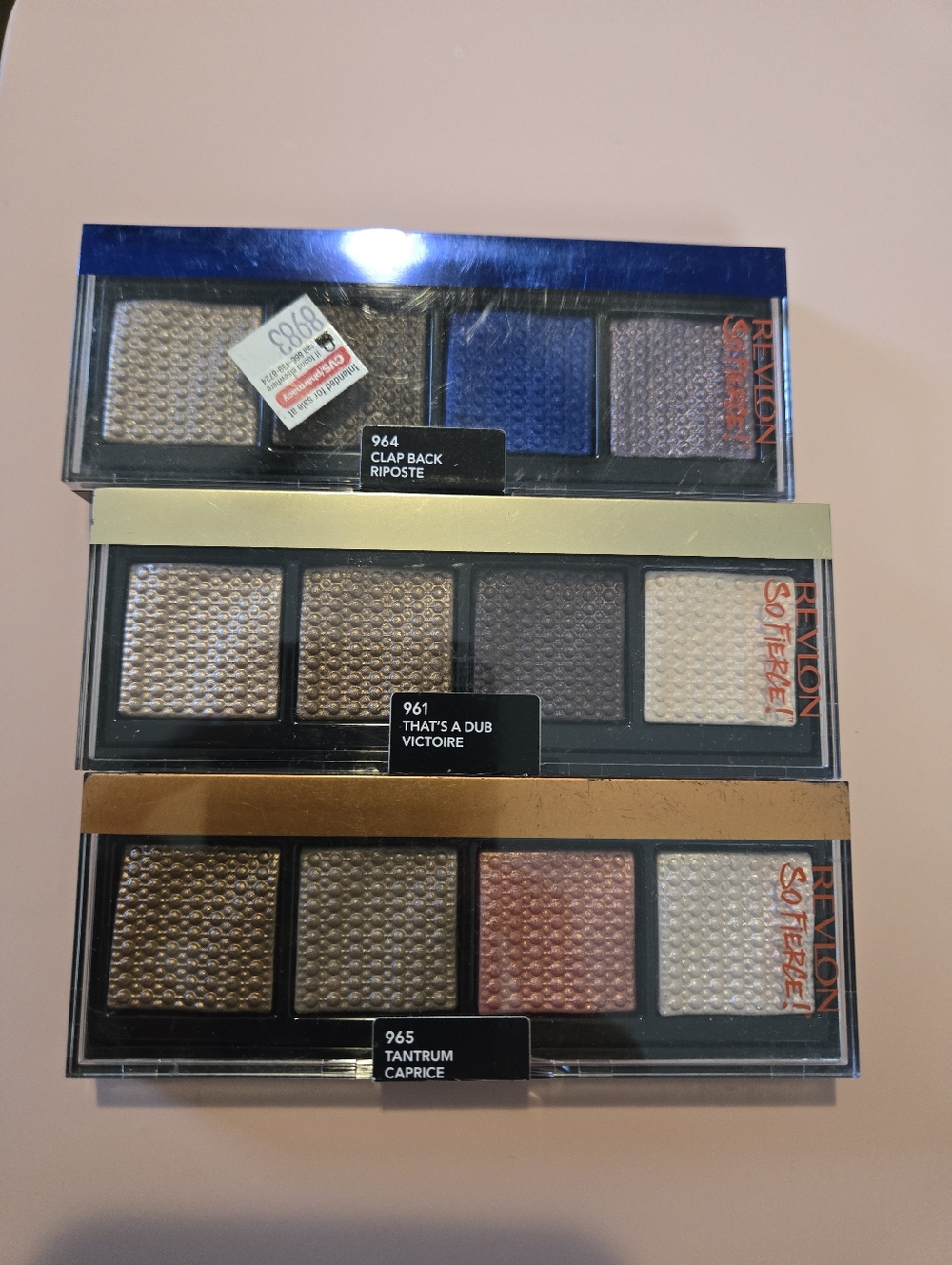 Revlon Eyeshadow Palette with Blue and Neutral Shades